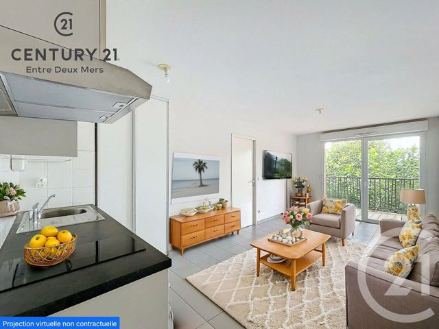 Appartement T2 à vendre - 2 pièces - 38.0 m2 - CENON - 33 - AQUITAINE - Century 21 Entre Deux Mers
